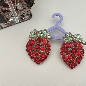 Strawberry 🍓 earrings